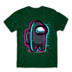 Among us glitch Bottle Green Men's Tee for Gaming