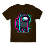 Among us glitch Chocolate Men's Tee for Gaming