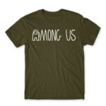 Among us logo Army Men's T-shirt for Gaming