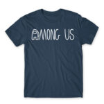 Among us logo Denim Men's T-shirt for Gaming