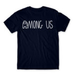 Among us logo Navy Men's T-shirt for Gaming