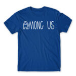 Among us logo Royal Blue Men's Tee for Gaming