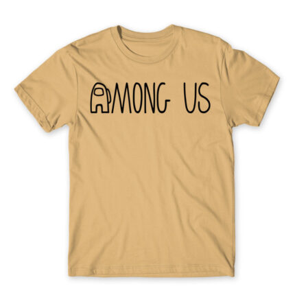 Among us logo Sand Men's Tee for Gaming
