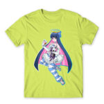 Angel Stocking Apple Green Men's T-shirt for Anime, Panty Stocking With Garterbelt