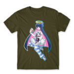 Angel Stocking Army Men's Tee for Anime, Panty Stocking With Garterbelt
