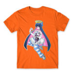 Angel Stocking Orange Men's Tee for Anime, Panty Stocking With Garterbelt