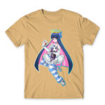 Angel Stocking Sand Men's T-shirt for Anime, Panty Stocking With Garterbelt