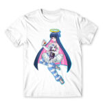 Angel Stocking White Men's T-shirt for Anime, Panty Stocking With Garterbelt