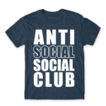 Anti social social club Denim Men's Tee for Antisocial, Funny
