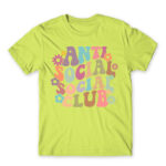 Anti social social club – Groovy Apple Green Men's Tee for Antisocial, Funny