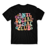 Anti social social club – Groovy Black Men's T-shirt for Antisocial, Funny
