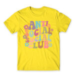 Anti social social club – Groovy Lemon Men's T-shirt for Antisocial, Funny