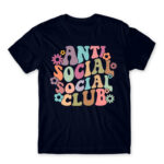 Anti social social club – Groovy Navy Men's T-shirt for Antisocial, Funny