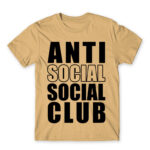Anti social social club Sand Men's T-shirt for Antisocial, Funny