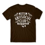Antisocial Club Chocolate Men's T-shirt for Antisocial, Funny