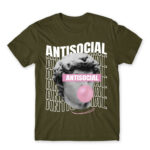 Antisocial streetwear Army Men's T-shirt for Antisocial, Funny