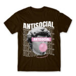 Antisocial streetwear Chocolate Men's Tee for Antisocial, Funny