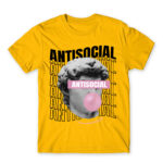 Antisocial streetwear Gold Men's Tee for Antisocial, Funny