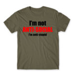 Antistupid Zinc Men's T-shirt for Antisocial, Funny