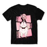 Anya – Bond Forger Black Men's Tee for Anime, Spy X Family