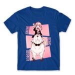 Anya – Bond Forger Royal Blue Men's T-shirt for Anime, Spy X Family