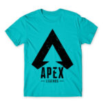 Apex Legends logo Atoll Blue Men's T-shirt