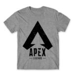 Apex Legends logo Grey Melange Men's T-shirt