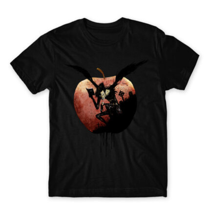 Apple Love Black Men's Tee for Anime, Death Note