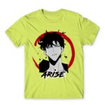 Arise Apple Green Men's T-shirt for Anime, Solo Leveling