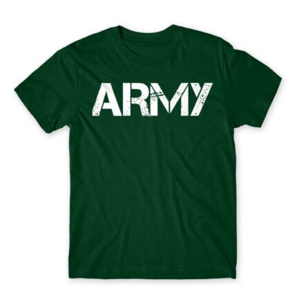 ARMY Bottle Green Men's Tee for Soldier, Work