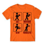 As I mentioned, in my previous letter Orange Men's Tee for Work, Workplace Cliches