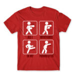 As I mentioned, in my previous letter Red Men's T-shirt for Work, Workplace Cliches