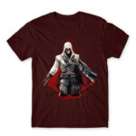 Assasin logo Burgundy Men's T-shirt