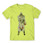 Assasin typography Apple Green Men's T-shirt