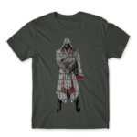 Assasin typography Dark Grey Men's Tee