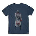 Assasin typography Denim Men's Tee