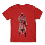 Assasin typography Red Men's T-shirt