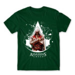 Assassin Badge Bottle Green Men's Tee