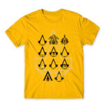 Assassin Crests Gold Men's T-shirt