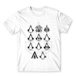 Assassin Crests White Men's T-shirt