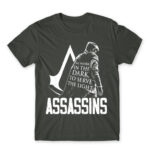 Assassin Quote Dark Grey Men's Tee