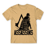 Assassin Quote Sand Men's T-shirt