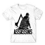 Assassin Quote White Men's T-shirt