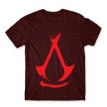 Assassin’s Creed – Logo – Shadows Burgundy Men's Tee