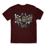 Assassin’s Creed stripes Burgundy Men's Tee
