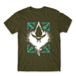 Assassin’s Creed Valhalla logo Army Men's T-shirt
