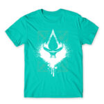 Assassin’s Creed Valhalla logo Turquoise Men's T-shirt