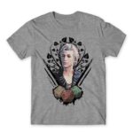 Astarion portrait Grey Melange Men's T-shirt