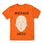 Average hero Orange Men's Tee for Anime, One Punch Man