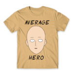 Average hero Sand Men's Tee for Anime, One Punch Man